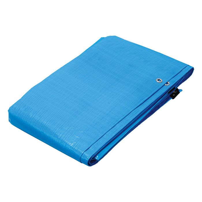 Lona azul reforzada de 5 x 6 m, Truper 15374 LT-56Z