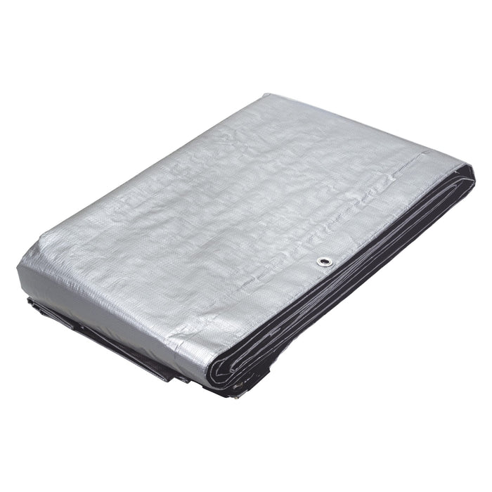 Lona gris reforzada 5 x 6 m, Truper 15366 LT-56