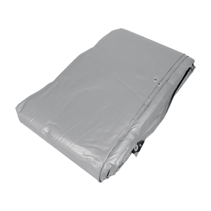 Lona gris reforzada 7 x 10 m, Truper 10779 LT-710