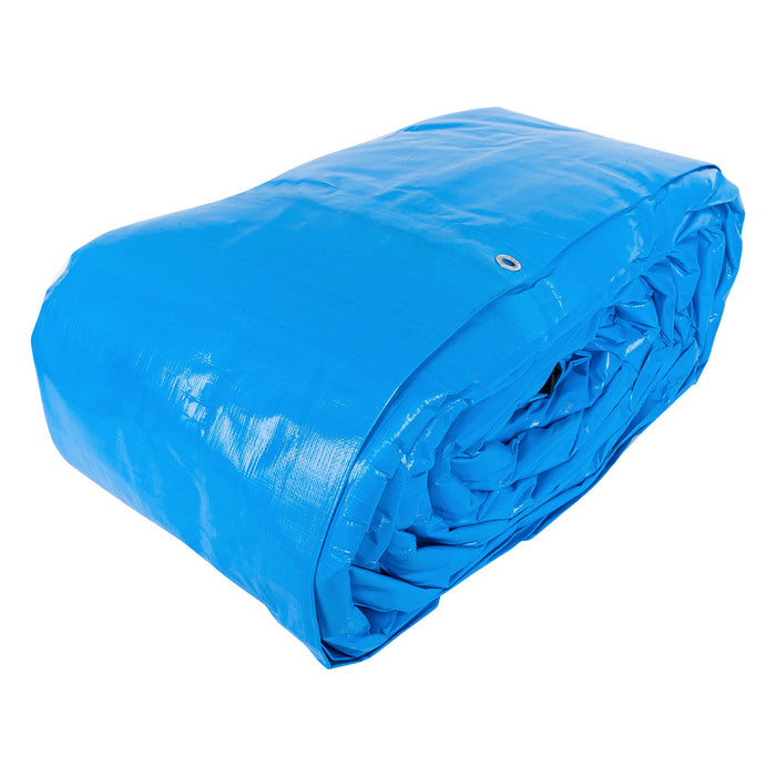 Lona reforzada, 9 x 14 m, azul 102577 LT-914Z
