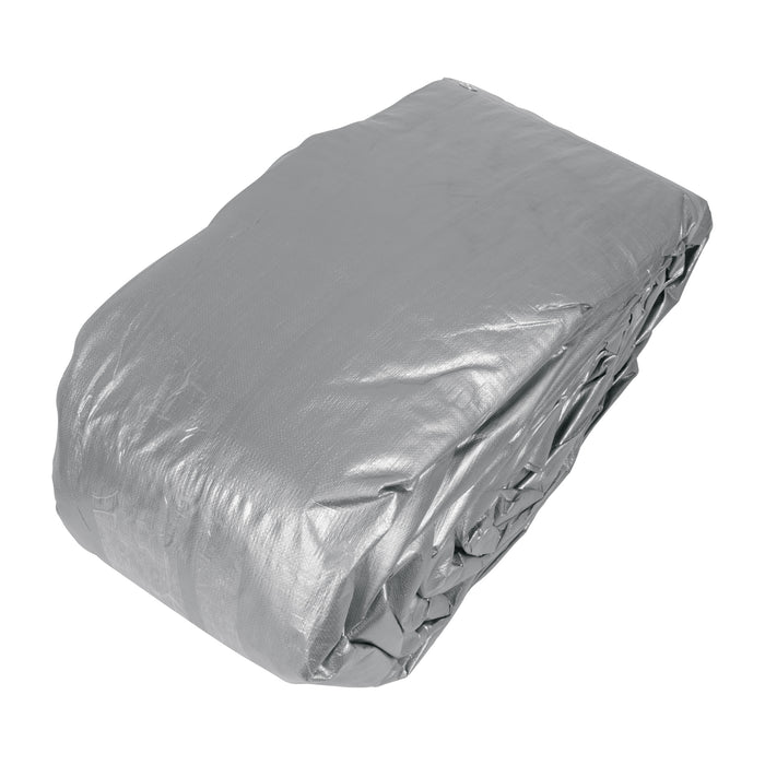 Lona gris reforzada 9 x 14 m, Truper 10780 LT-914