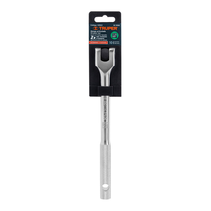 Mango articulado con cuadro de 1/2', largo 10', Truper 13922 M-1266