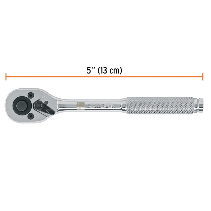 Matraca cuadro 1/4' cabeza de pera de liberación rápida 13214 M-1449-N