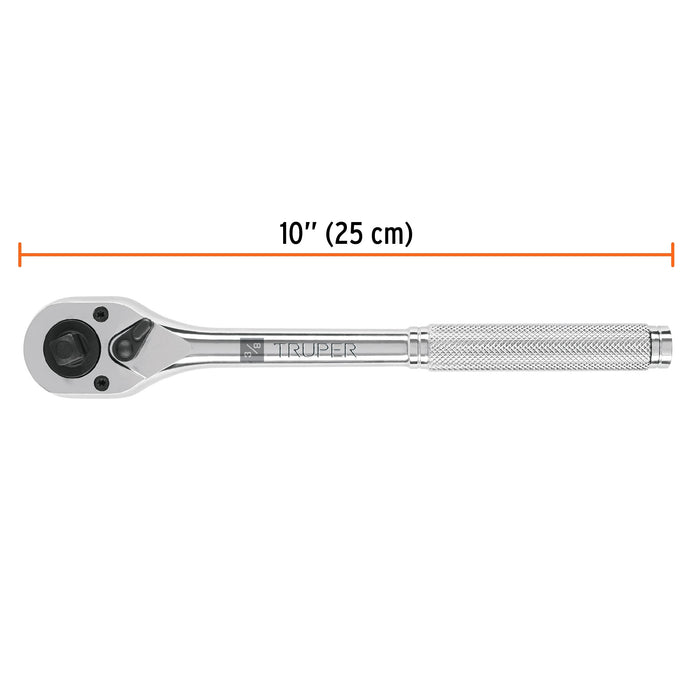 Matraca doble cuadros 3/8'y 1/2', Truper 13413 M-3812