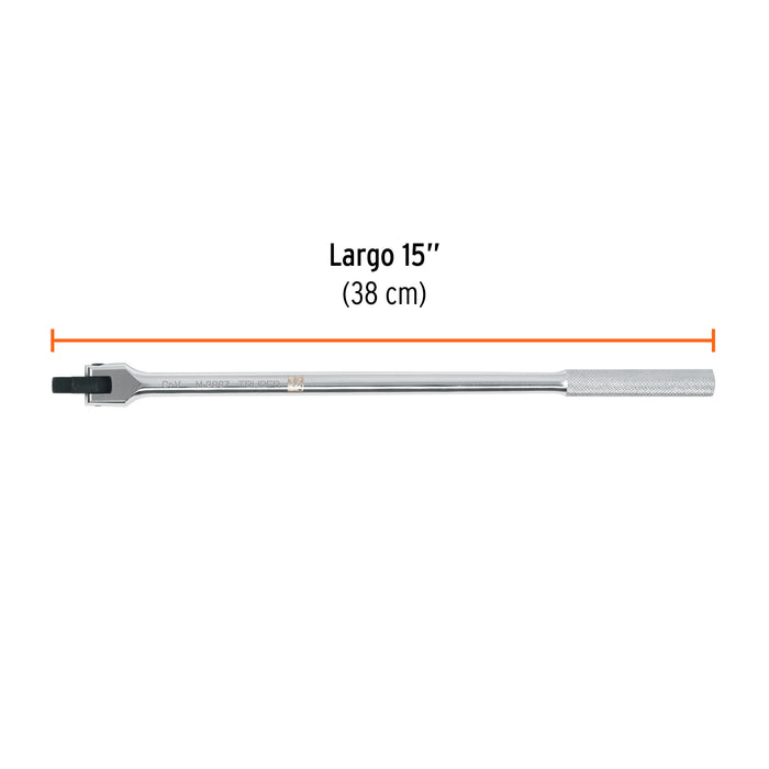 Mango articulado de 15' x 13 mm para dados cuadro 3/8' 103080 M-3867