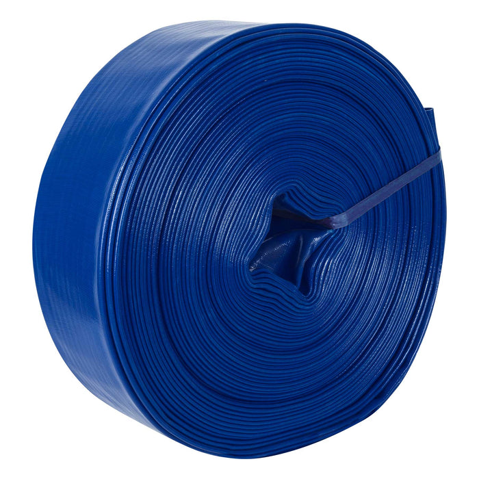 Rollo de manguera plana de 4' x 50m de descarga p/motobomba 100867 M45D