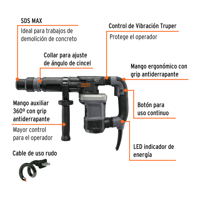 Chapetón metálico para puerta, acabado negro 46840 MADE-6
