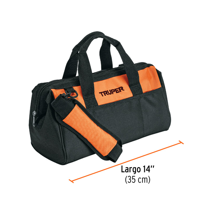 Maleta portaherramientas de 14', Truper 100376 MALE-14