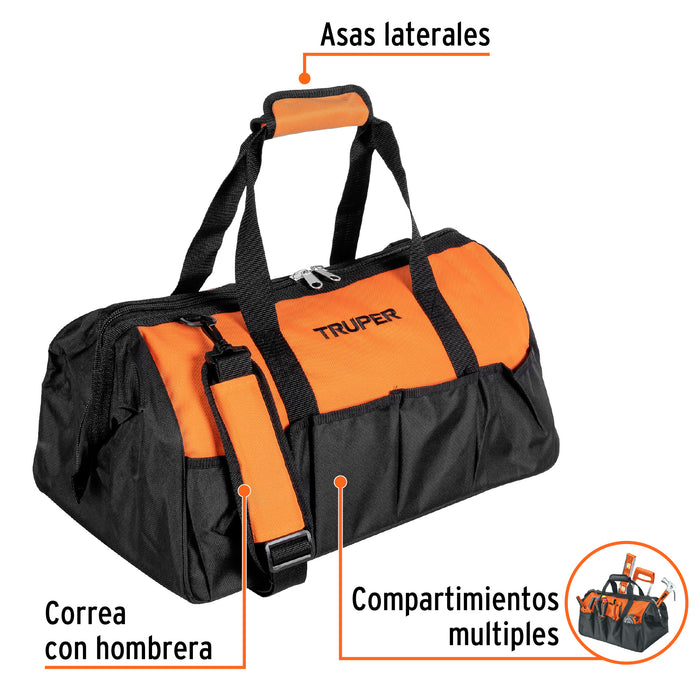 Maleta portaherramientas de 20', Truper 17104 MALE-20