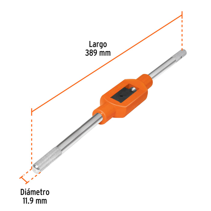 Maneral tipo garrote para machuelo 3/4', Truper Código: 11437