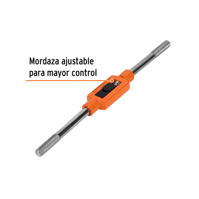 Maneral tipo garrote para machuelo 3/8', Truper Código: 11435
