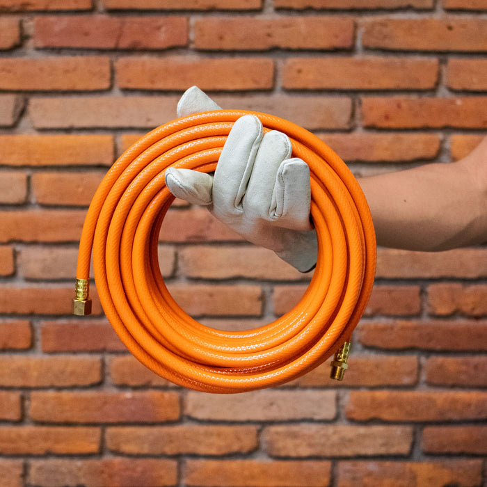 Manguera para compresor, de PVC, 15m x 1/4', Truper Código: 19015