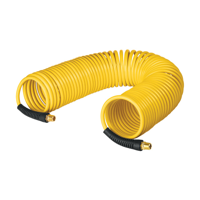 Manguera para compresor, tipo resorte, 15.2m x 1/4', Pretul 20660 MAN-R-15P