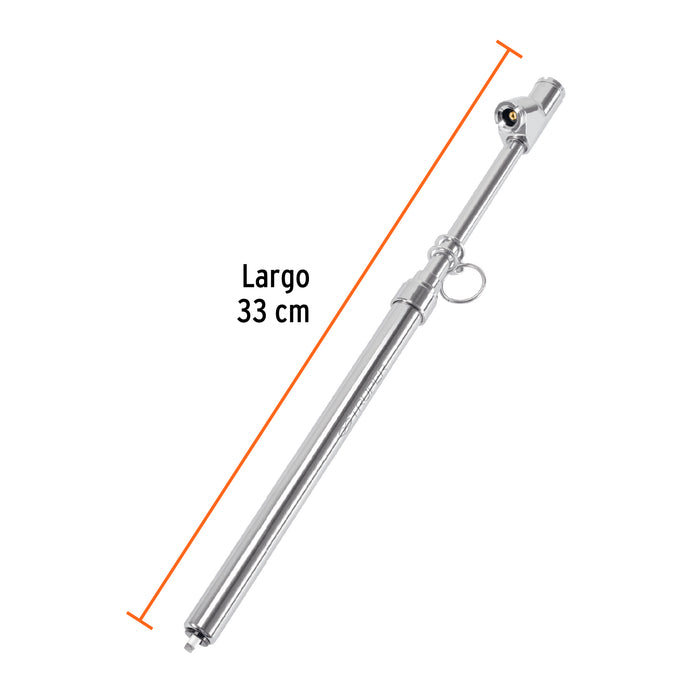 Calibrador de presión 200 psi cabeza doble, uso rudo, Truper 18244 MEA-200X