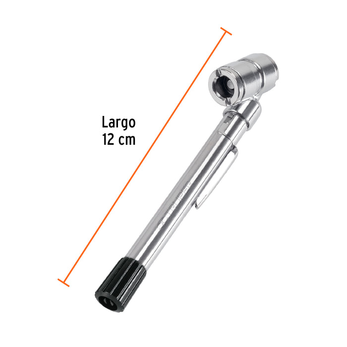 Calibrador de presión 50 psi cabeza doble, Truper 19098 MEA-50D