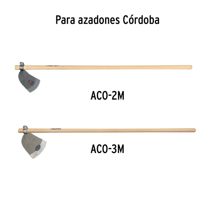 Mango de repuesto 54' para azadones Córdoba, Truper Código: 102763