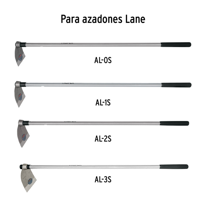 Mango madera de repuesto para azadones lane y martillo Código: 102919