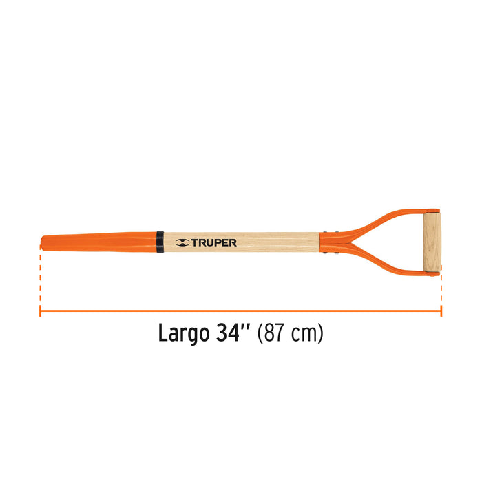Mango repuesto para bieldo Jardinero 'Y' Classic, Truper 15934 MG-BJY
