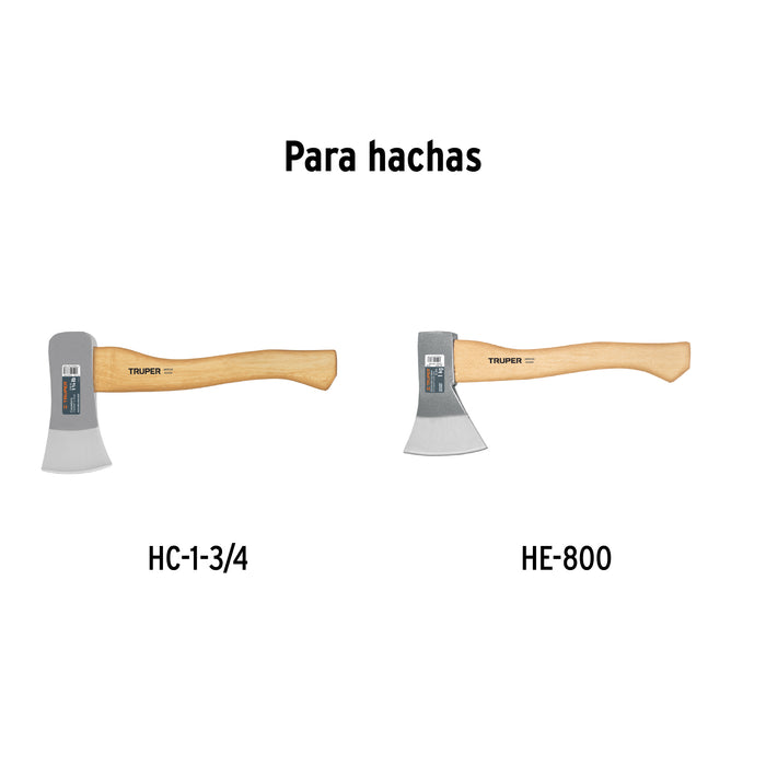Mango hickory 17' para hacha cazadora 1-3/4lb, Truper Código: 100751
