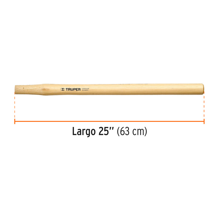 Mango para marros de 6 y 8 lb, corto 25', Truper 15954 MG-MD-C