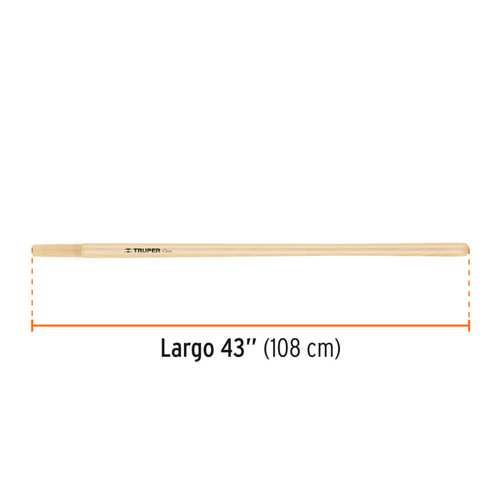 Mango de reposición para pala larga Classic, 45', Truper 15902 MG-PL