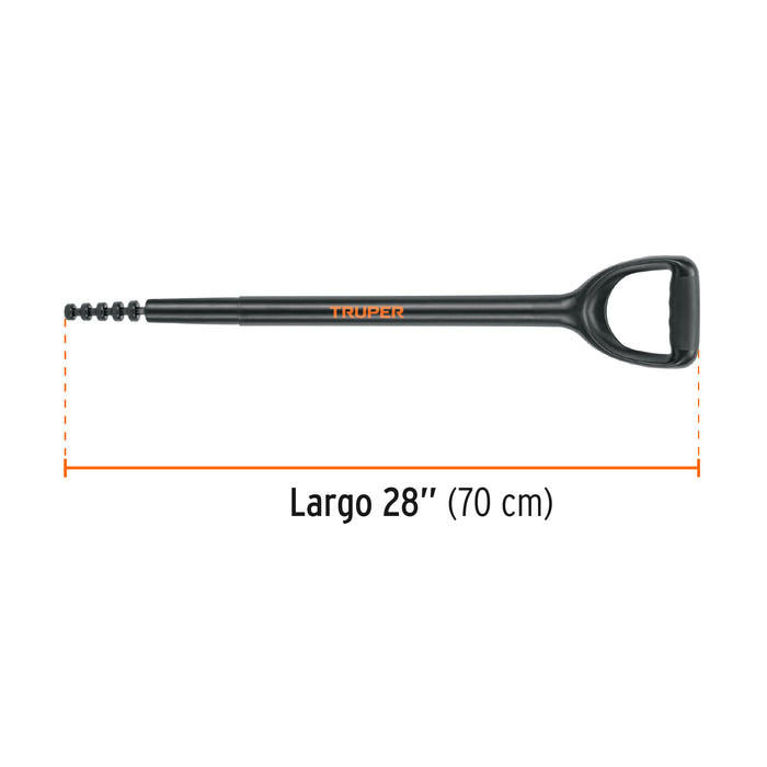 Mango de reposición para pala T-2000, fibra de vidrio, 26' 102700 MG-PY-PF