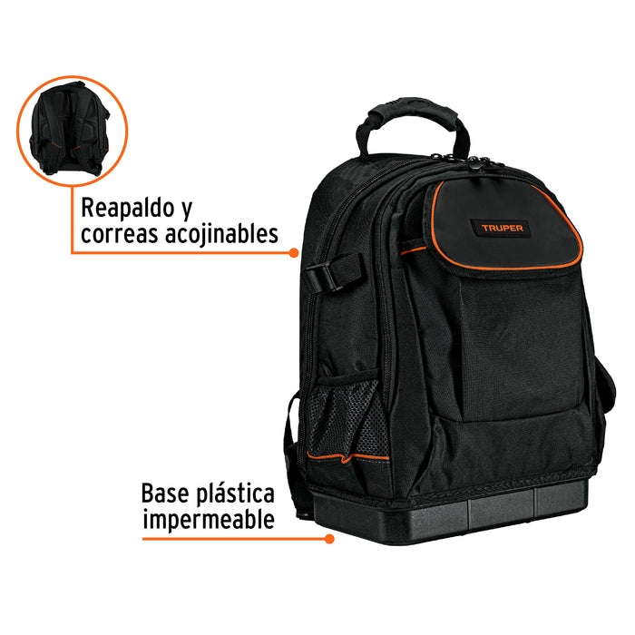 Mochila portaherramientas de 13', Truper 101375 MOHE-13