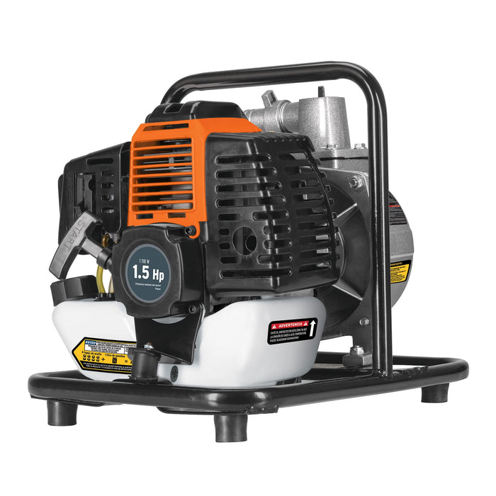 Motobomba autocebante 1' x 1' a gasolina 1-1/2 HP, 2 tiempos 101110 MOTB-1