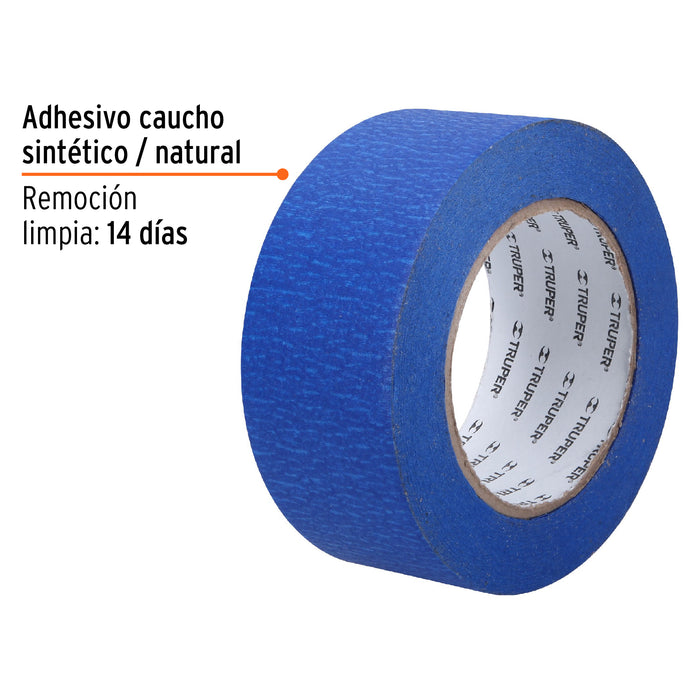Cinta masking tape de 2' x 50 m, Truper 12593 MSK-2