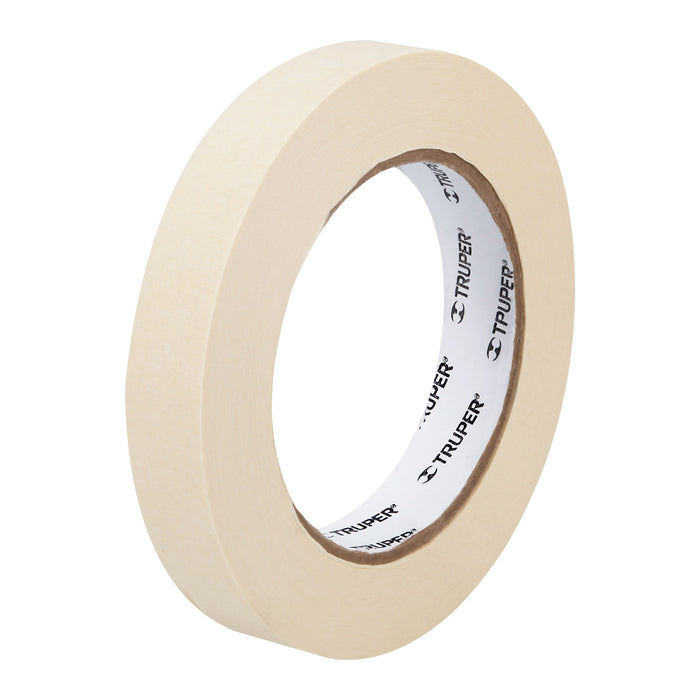 Cinta masking tape de 3/4' x 50 m, Truper Código: 12590