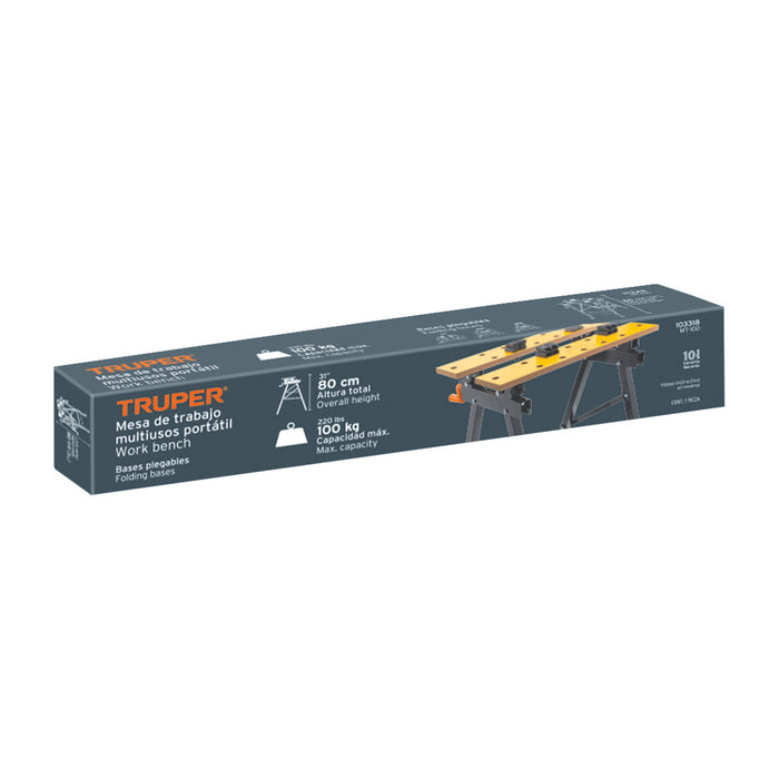 Mesa de trabajo, multiusos, Truper 103318 MT-100