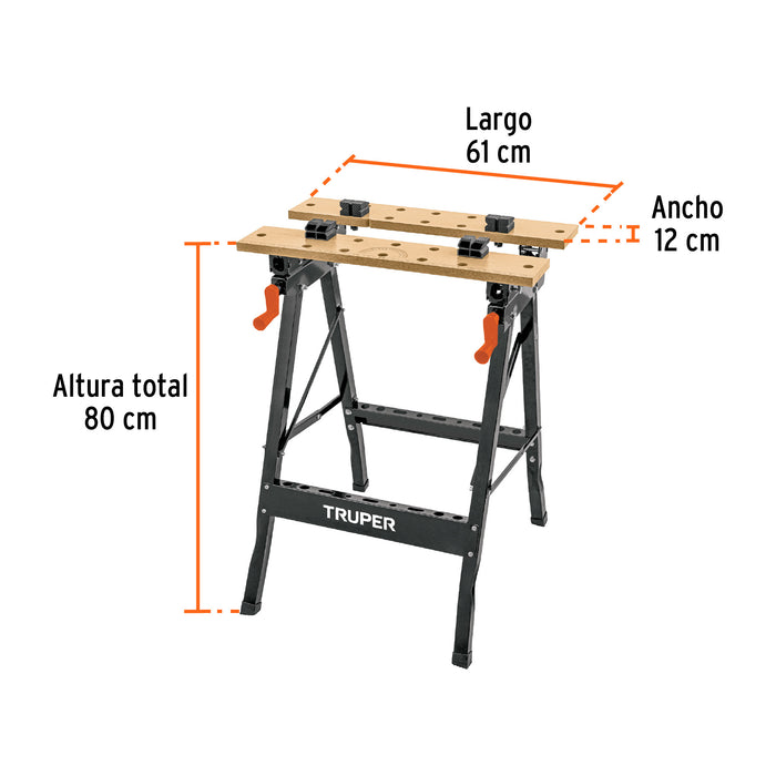 Mesa de trabajo, multiusos, Truper 103318 MT-100