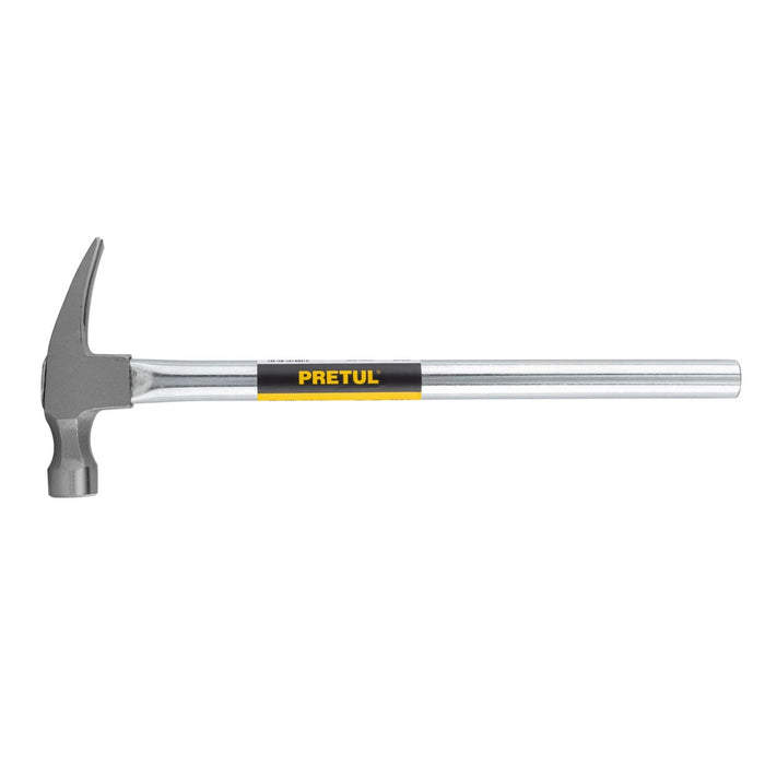 Martillo uña recta 20 oz, mango tubular, Pretul 20597 MTR-20P