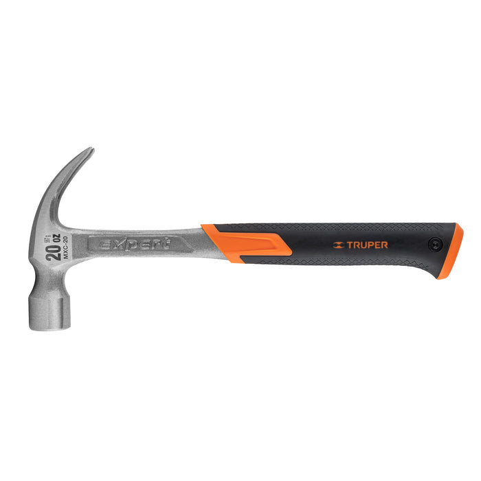 Martillo forjado 20 oz uña curva, mango con neopreno, Expert 16820 MXC-20