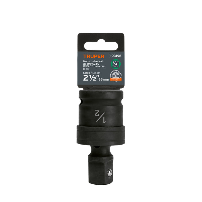 Nudo universal para dados de impacto cuadro 1/2', Truper 103196 NI-5470