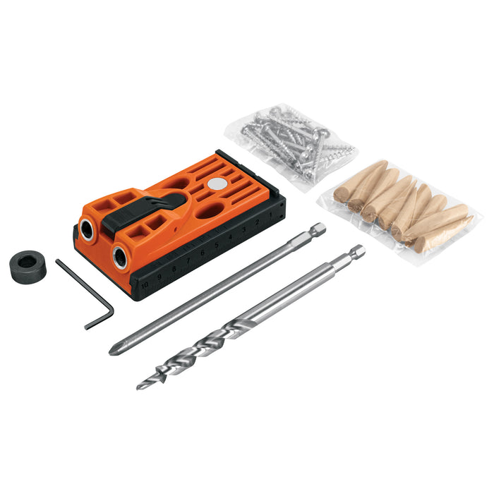 Juego de plantilla para uniones ocultas con dos tornillos 102596 OCU-2