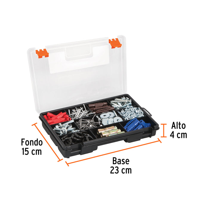 Organizador 9' con 11 compartimentos, Truper 10035 ORG-11