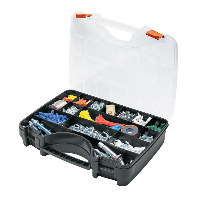 Organizador 17' reforzado con 17 compartimentos, Truper 19939 ORG-17X