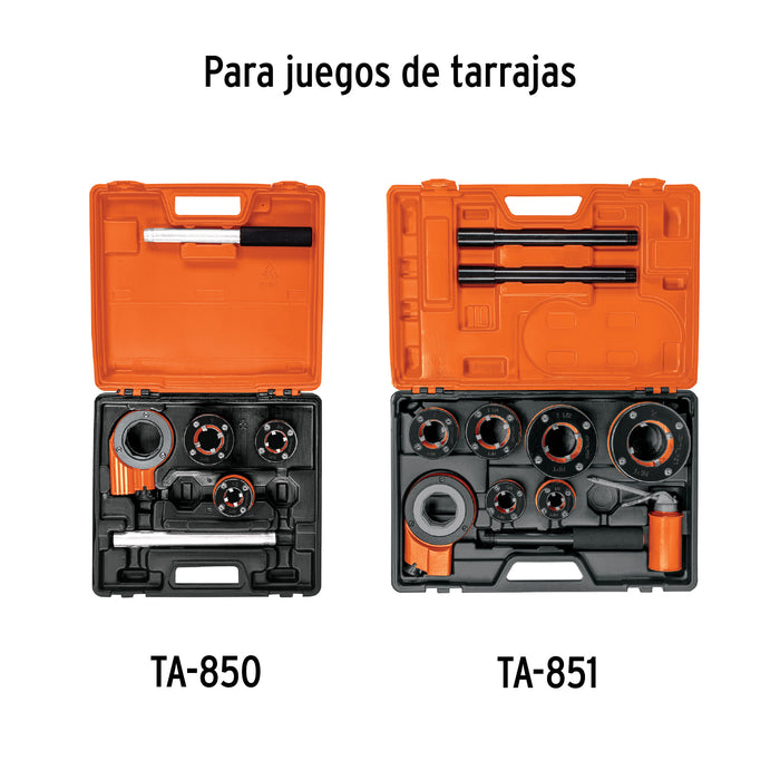 Juego de 4 peines 1-1/2' para tarrajas TA-850 y TA-851 Código: 13083
