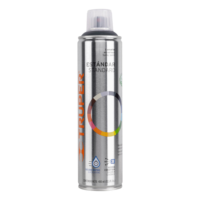 Pintura en aerosol, gris obscuro, bote esbelto, 400 ml 19044 PA-GO