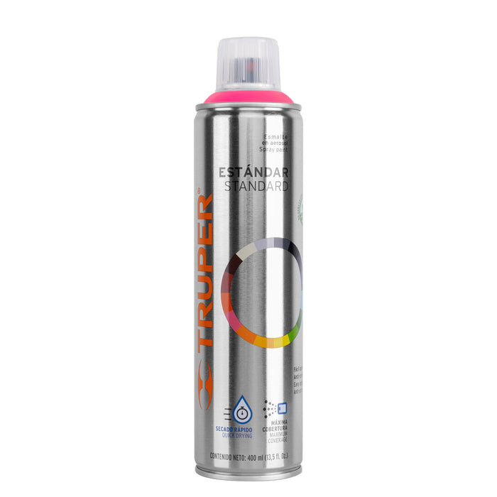 Pintura en aerosol, rosa mexicano, bote esbelto, 400 ml 12734 PA-RM