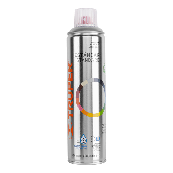 Pintura en aerosol,transparente brillante,bote esbelto,400ml 19036 PA-TR