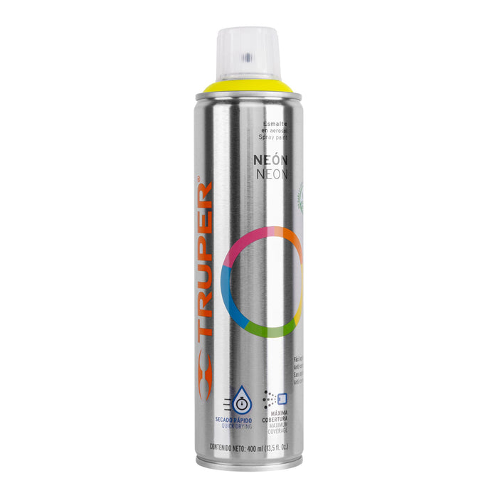 Pintura en aerosol, amarillo neón, bote esbelto, 400 ml 12062 PAF-AM
