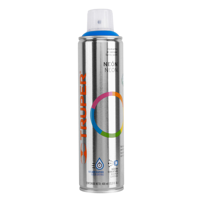 Pintura en aerosol, azul neón, bote esbelto, 400 ml 12061 PAF-AZ