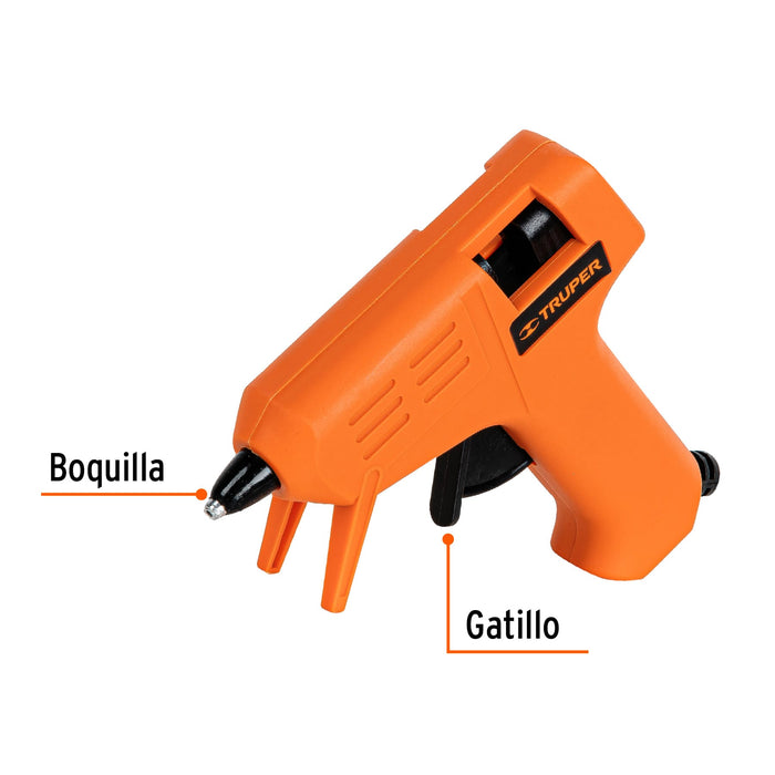 Pistola eléctrica para silicón de 5/16', 220 V, Truper Código: 100795