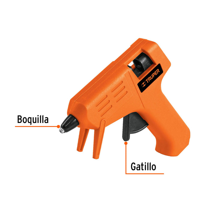 Pistola eléctrica para silicón de 5/16', Truper Código: 17535