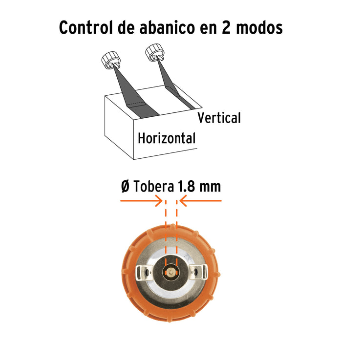 Pistola eléctrica para pintar de 330 W, Truper 15382 PIPI-33E