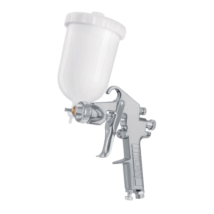 Pistola p/pintar gravedad LVMP vaso plástico, 1.4 mm, Truper 101855 PIPI-401