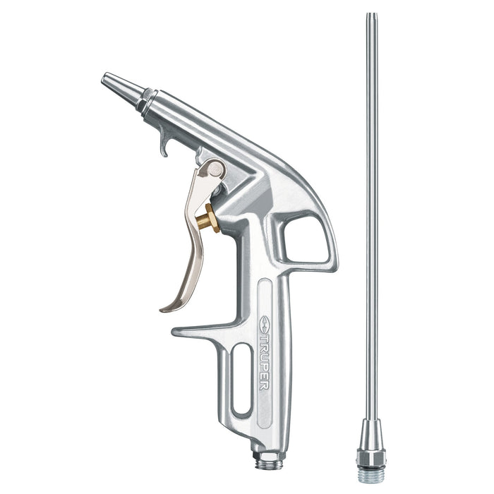 Pistola para sopletear con 2 boquillas, Truper 10647 PISO-363