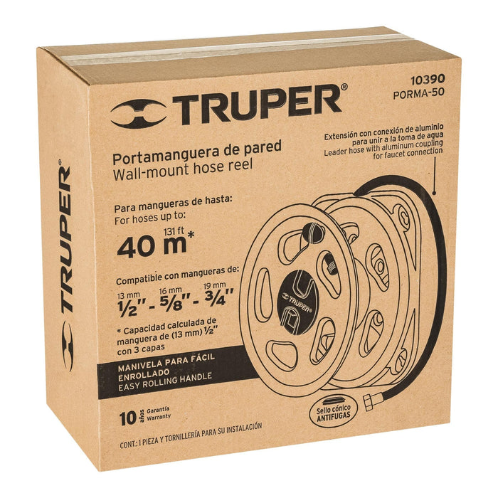 Portamanguera de pared, Truper 10390 PORMA-50